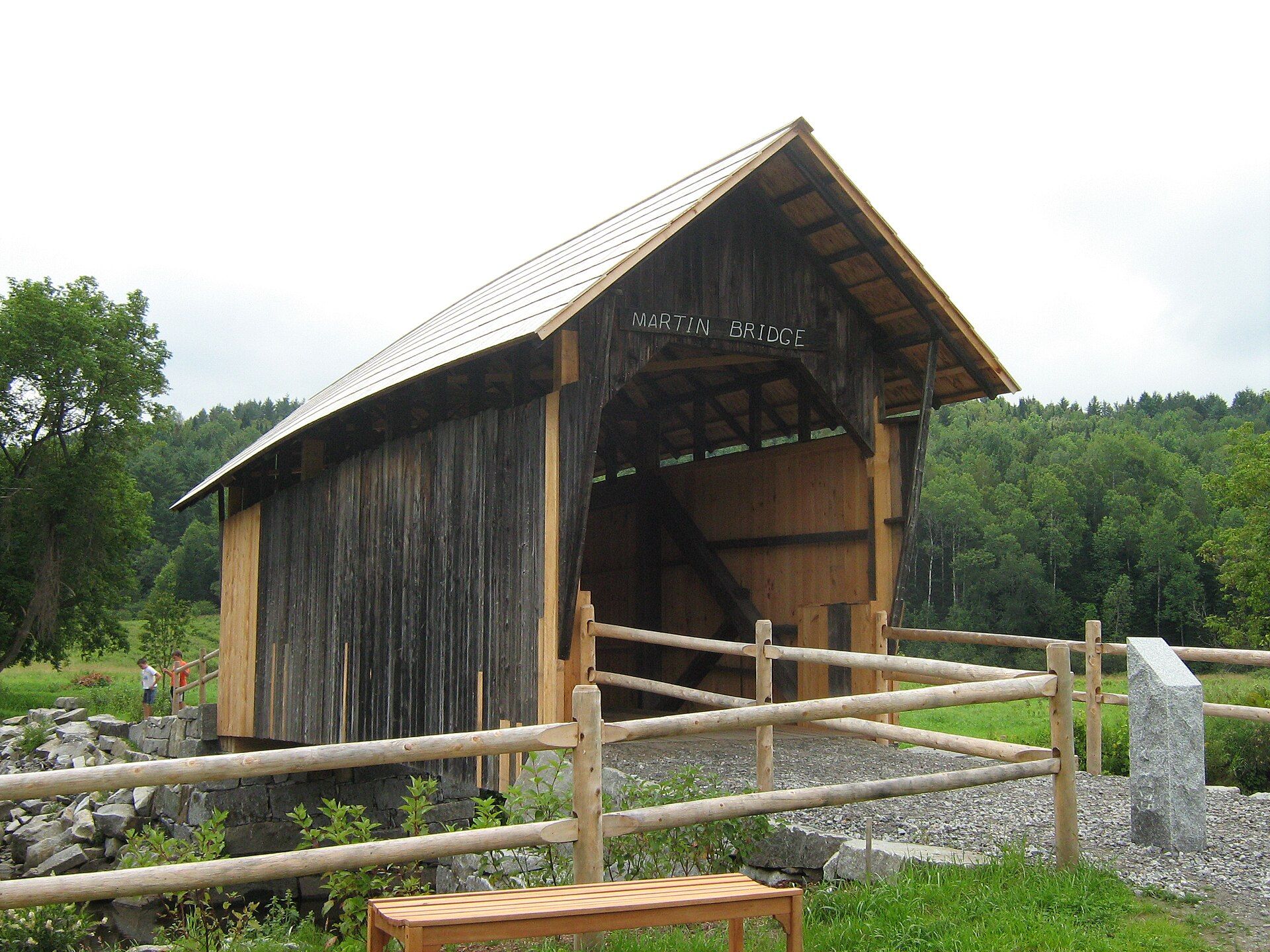 Martin Covered Bridge, Marshfield, Vermont