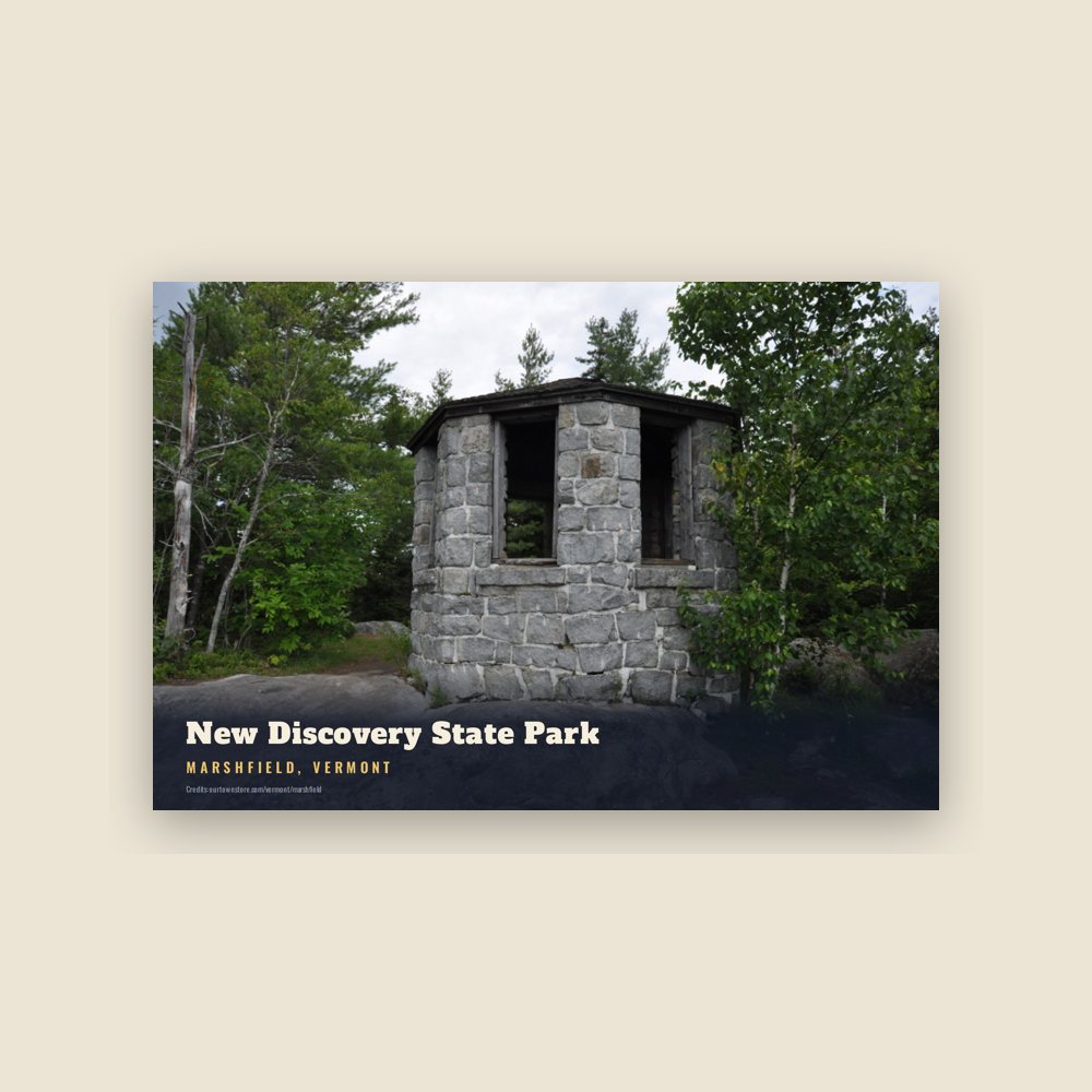 Marshfield New Discovery State Park Postcard