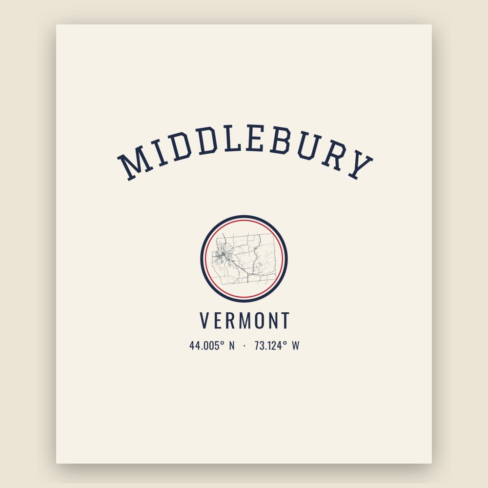 Middlebury Hometown Ornament