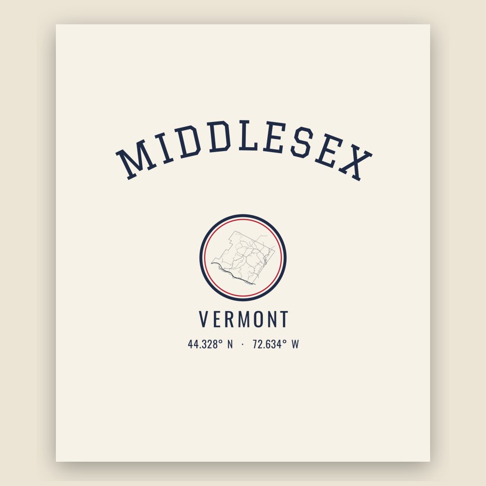 Middlesex Hometown Ornament