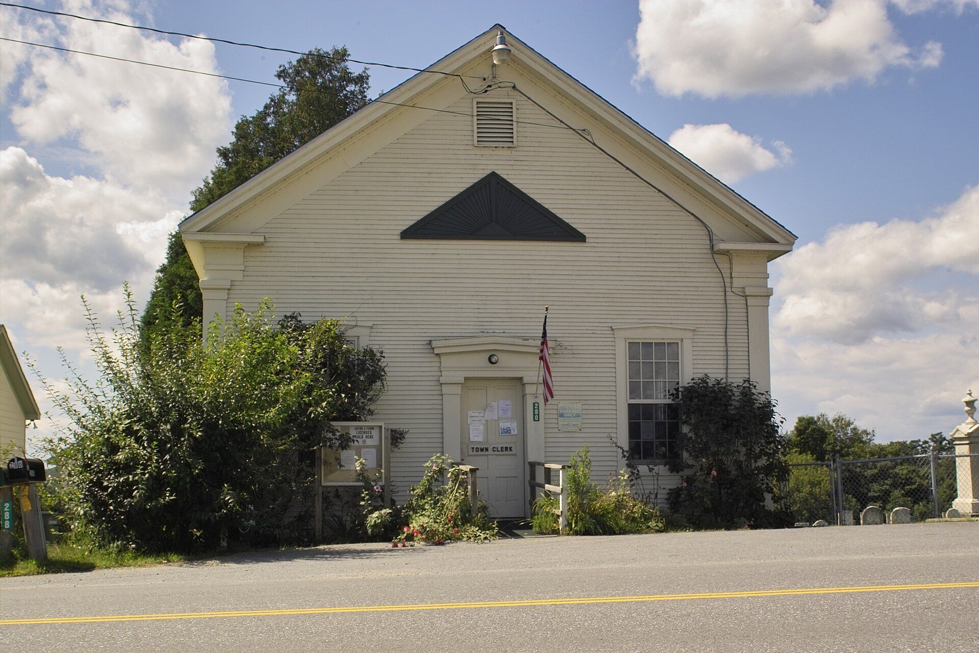 Monkton Town Hall, Monkton, Vermont