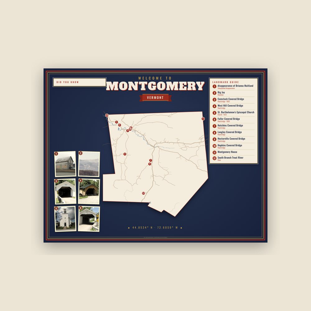 Montgomery Map Placemat