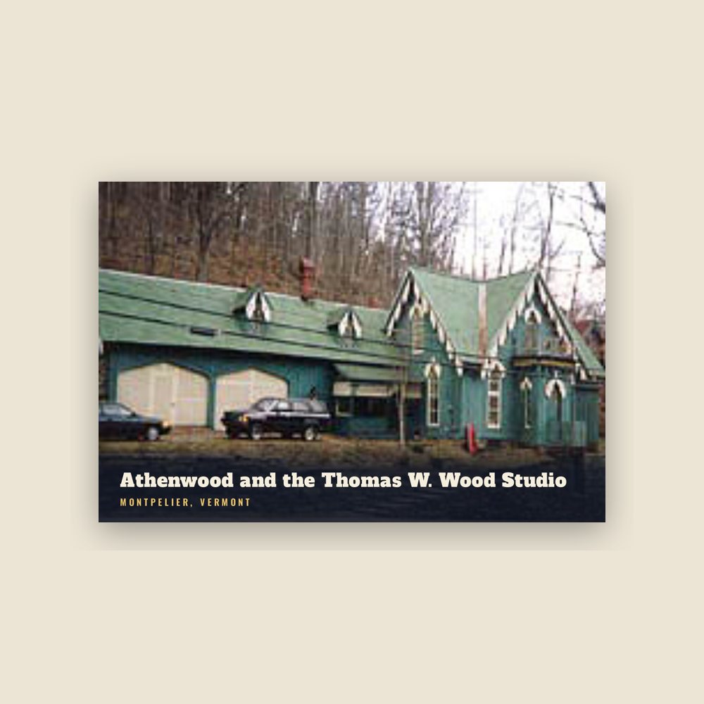 Montpelier Athenwood and the Thomas W. Wood Studio Postcard