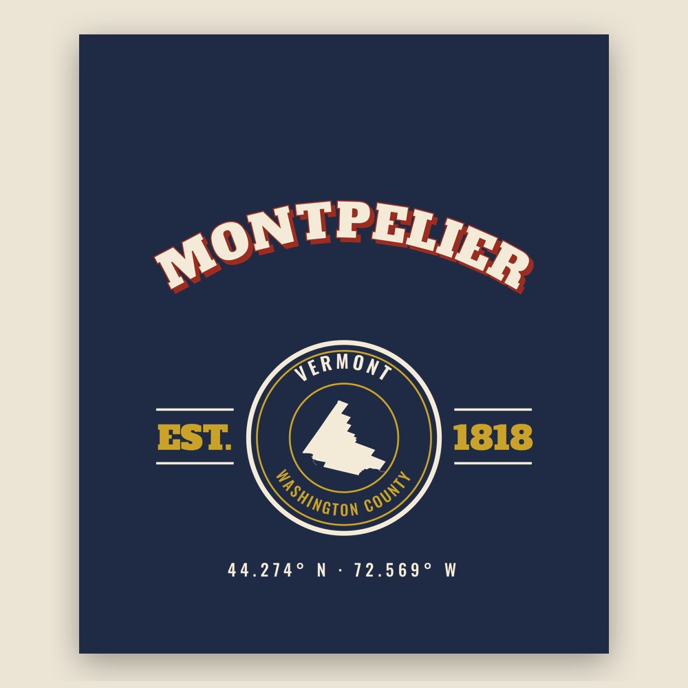 Montpelier Est. Tee