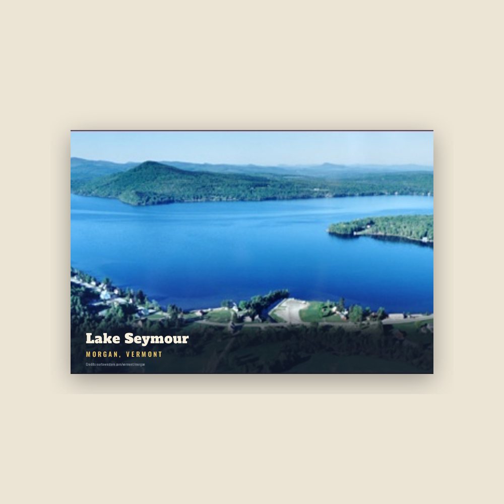 Morgan Lake Seymour Postcard