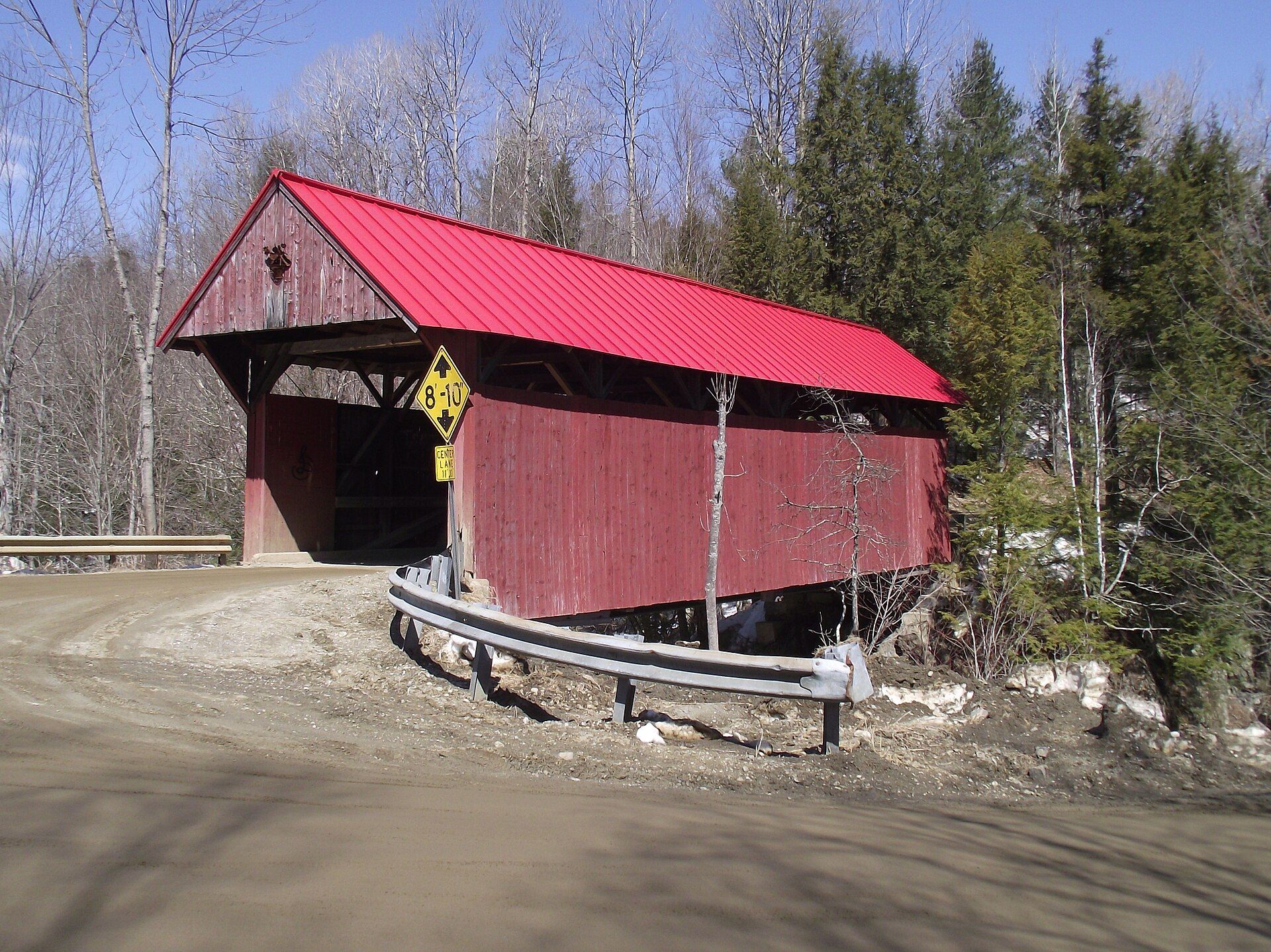 Red Covered Bridge, Morristown, Vermont