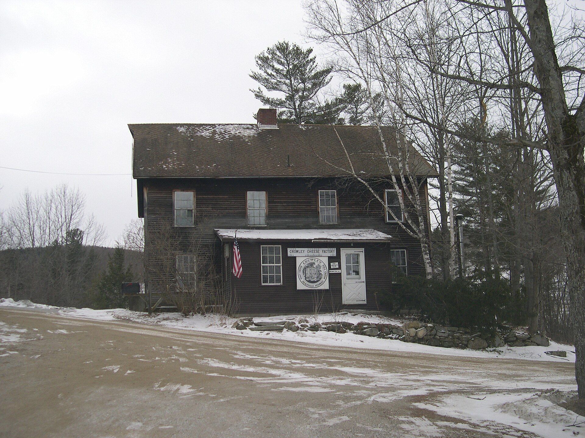 Crowley Cheese Factory, Mount Holly, Vermont