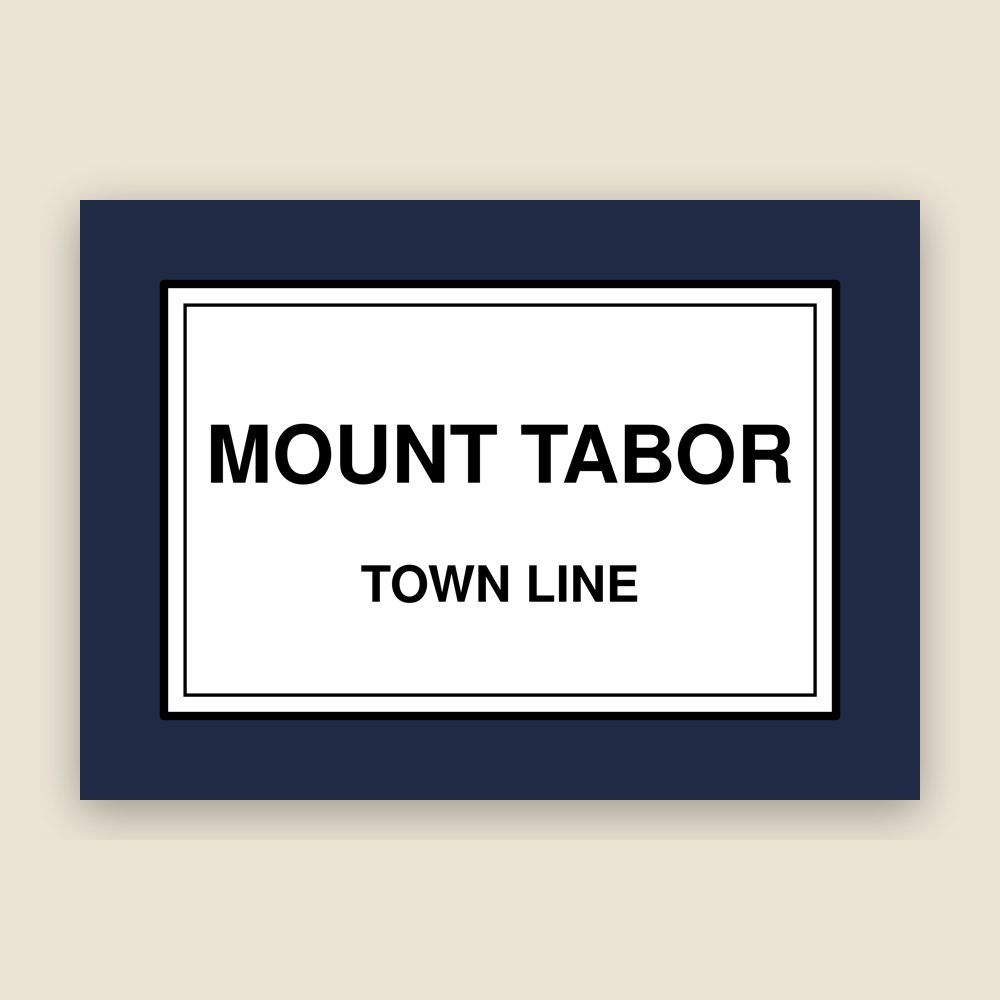 Mount Tabor Cork Coaster