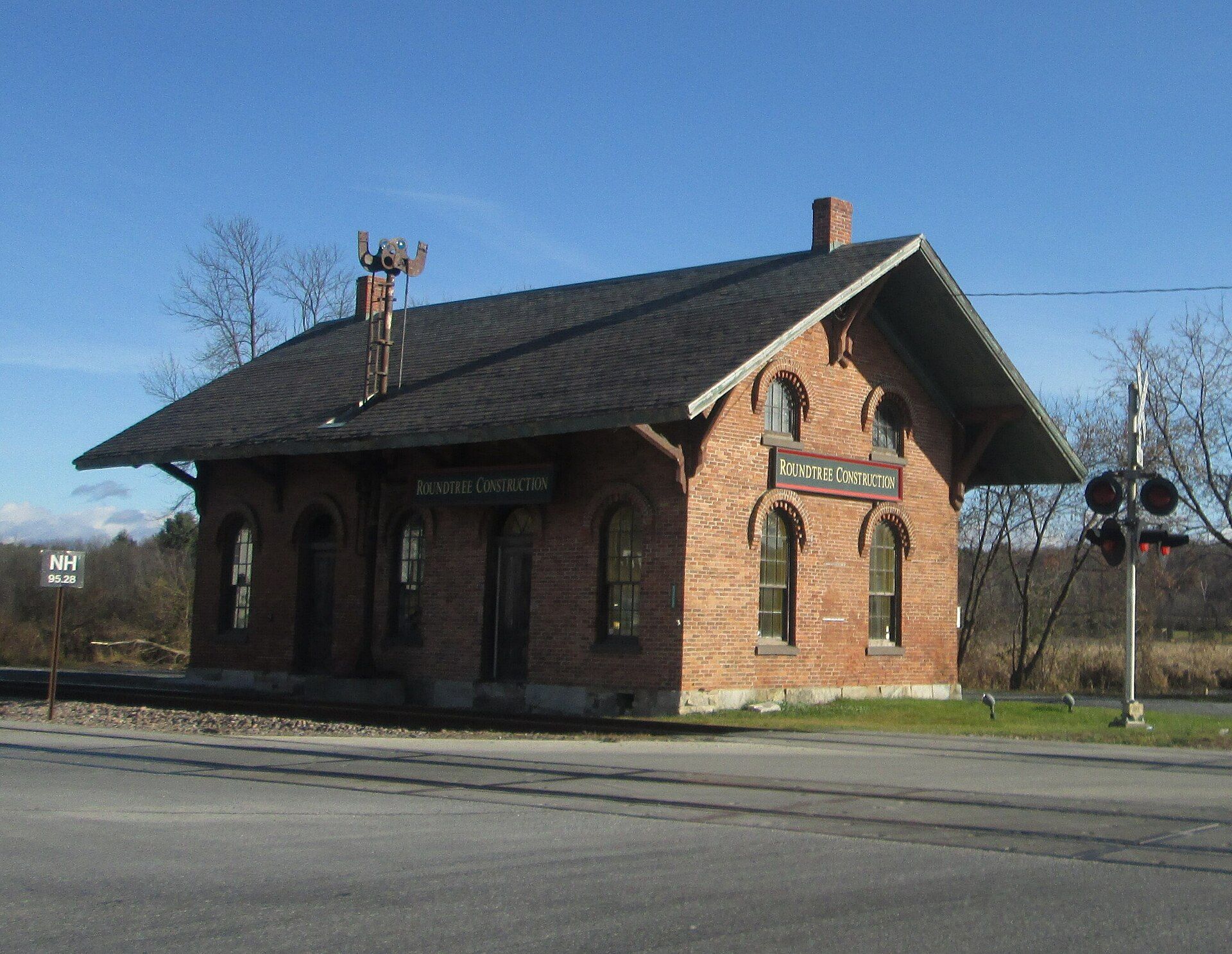 New Haven Junction station, New Haven, Vermont