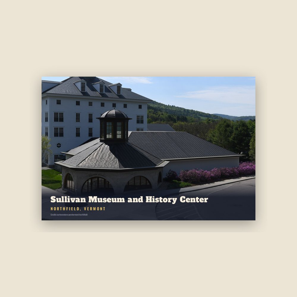 Northfield Sullivan Museum and History Center Postcard