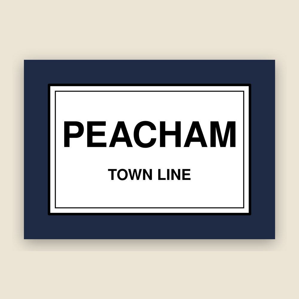 Peacham Town Line Mug