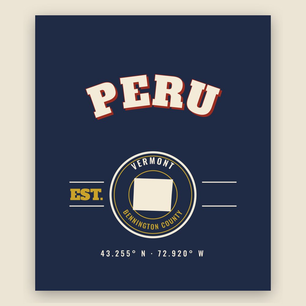 Peru Varsity Crewneck