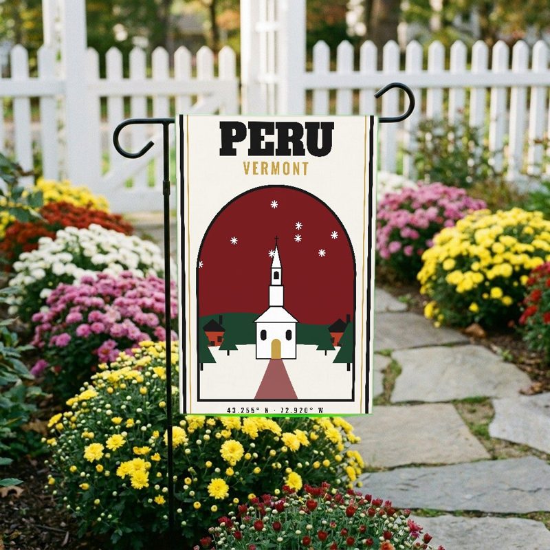 Peru Garden Flag