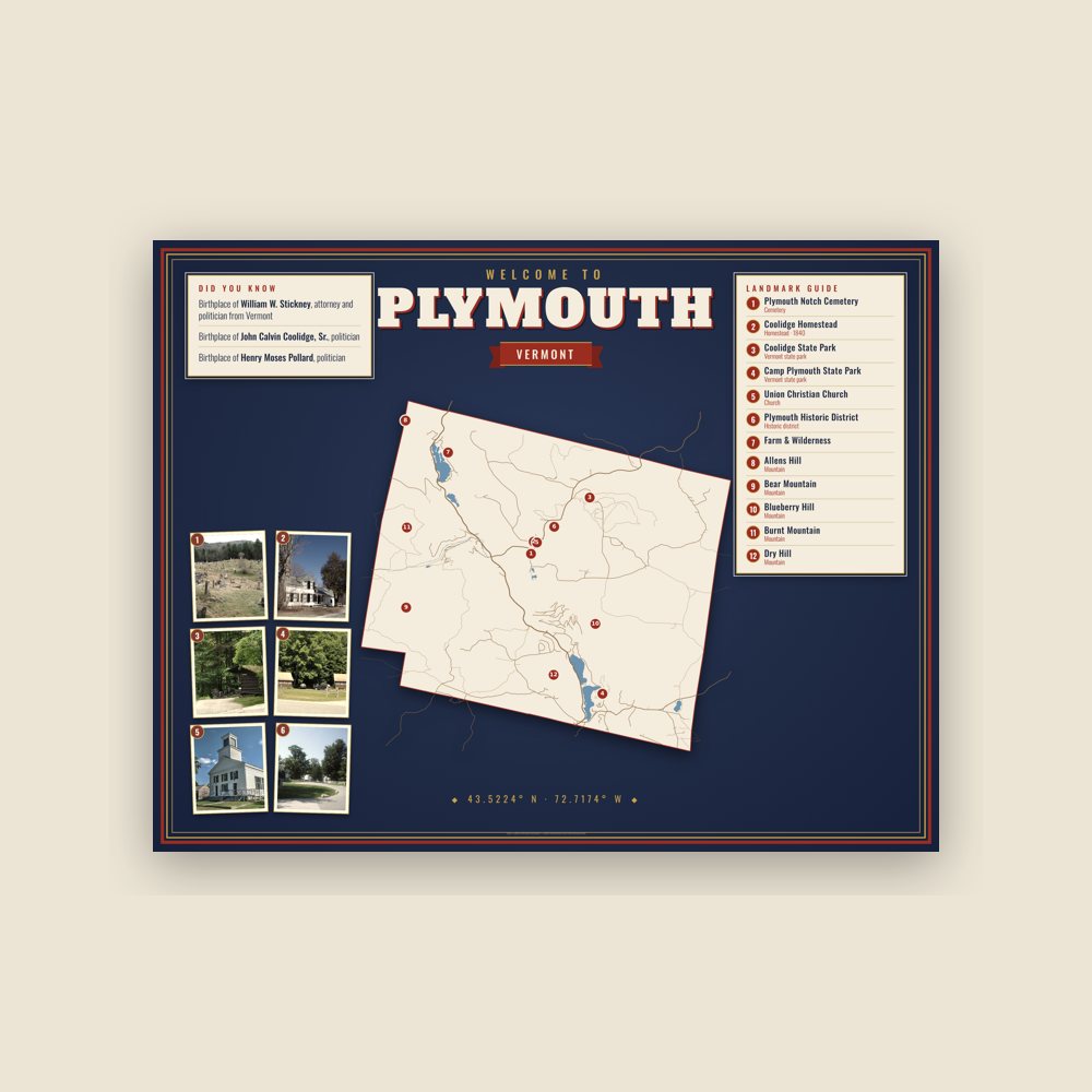 Plymouth Map Placemat