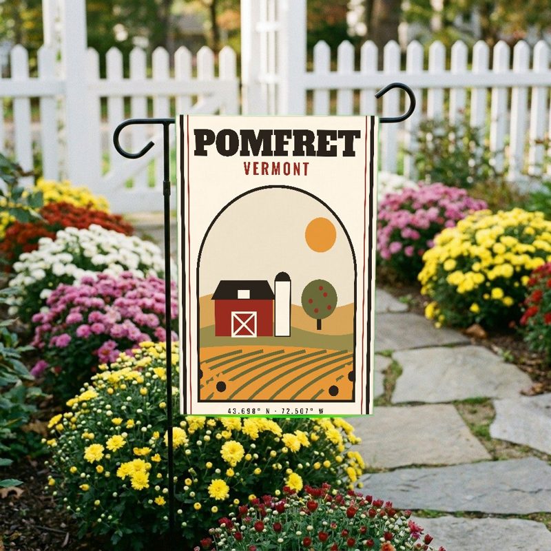 Pomfret Garden Flag