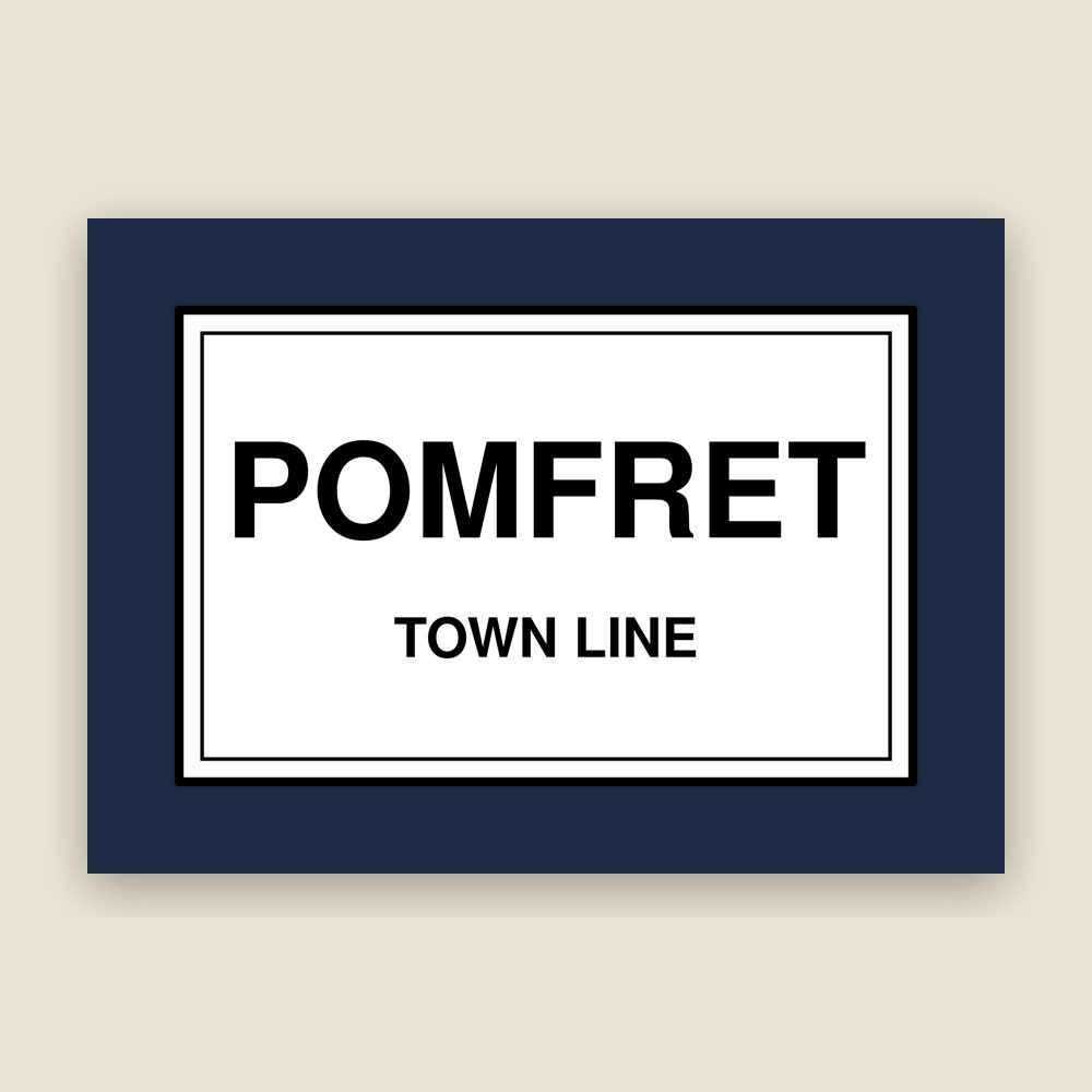 Pomfret Town Line Mug