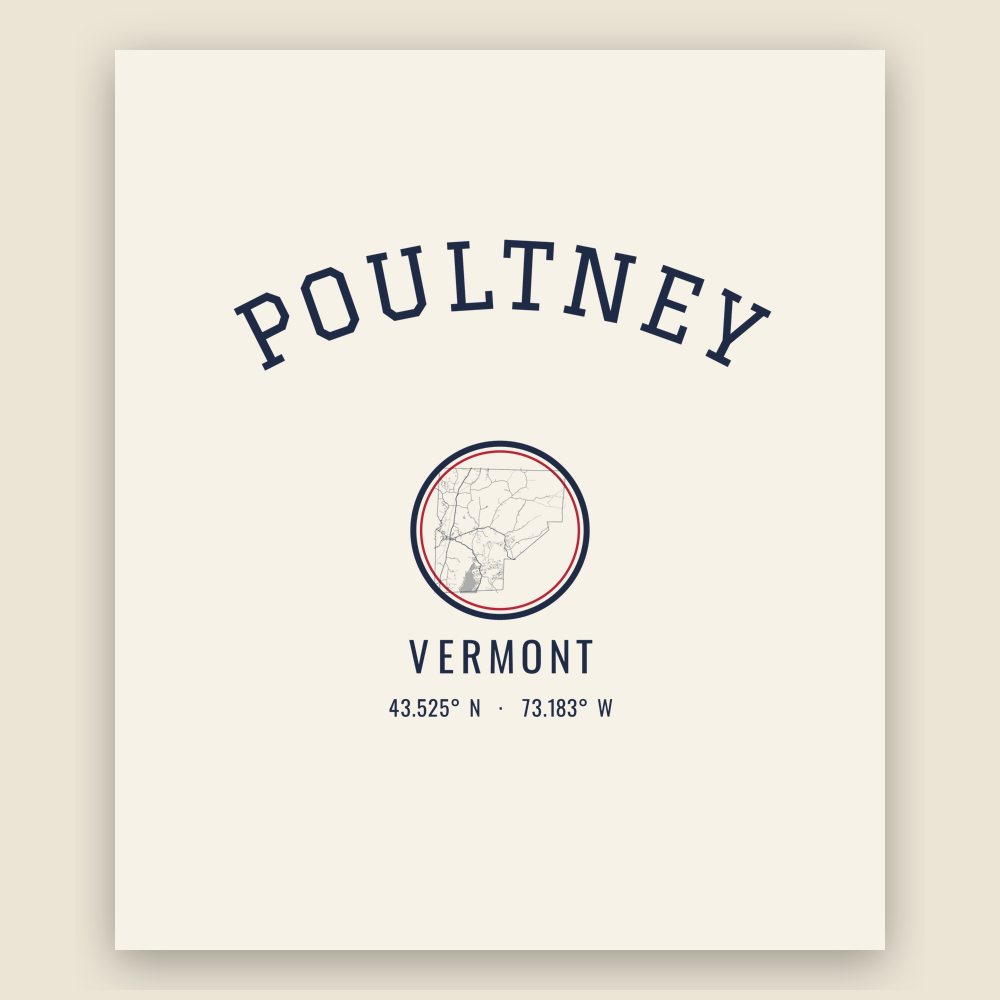 Poultney Hometown Ornament