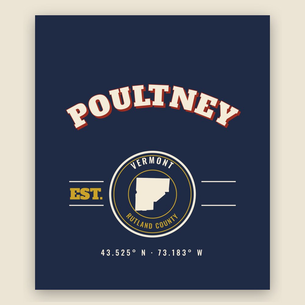 Poultney Est. Tee