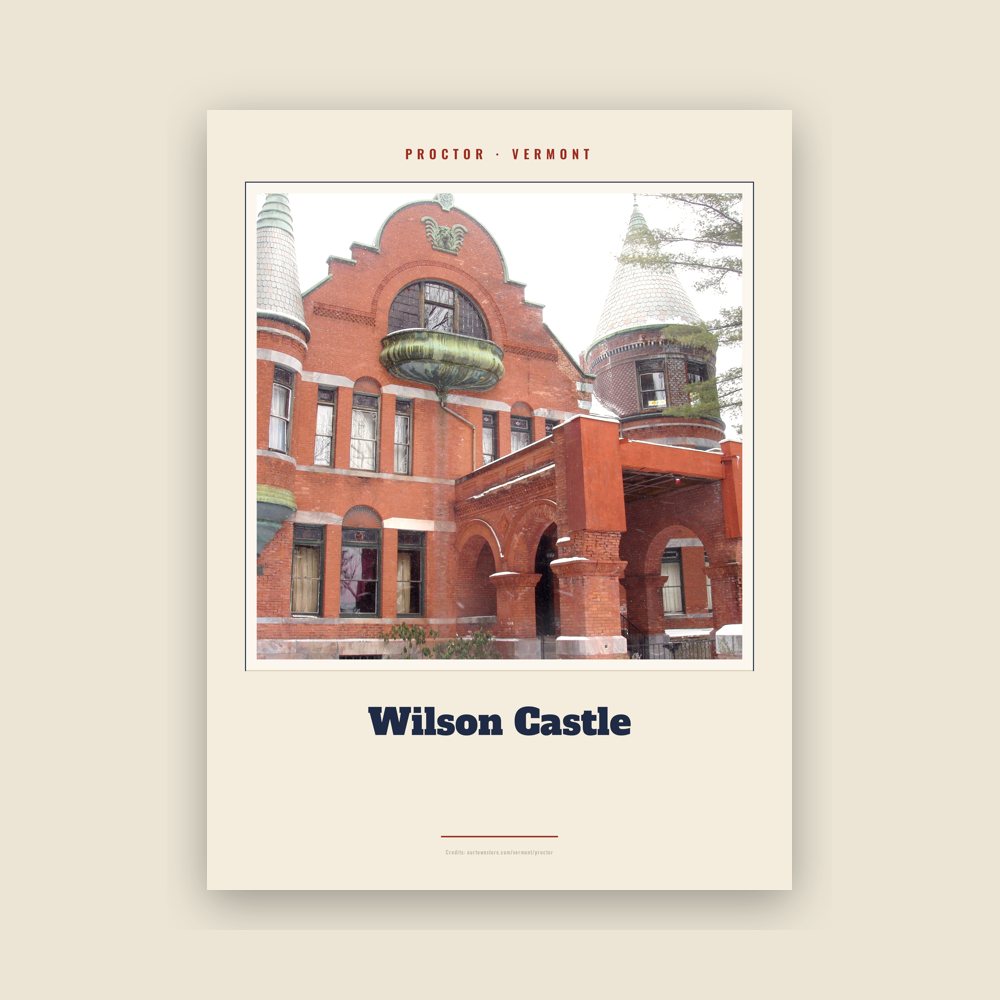 Proctor Wilson Castle Landmark Print