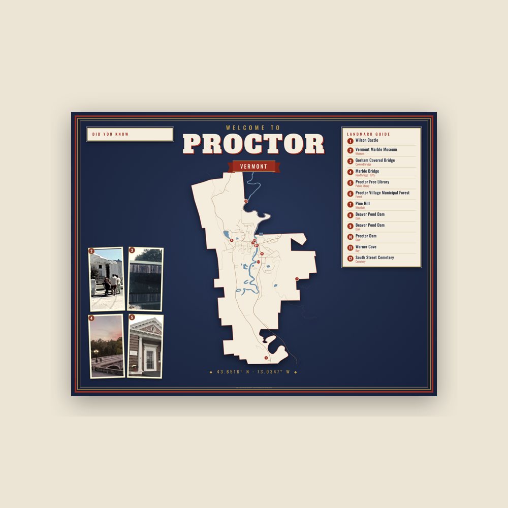 Proctor Map Placemat