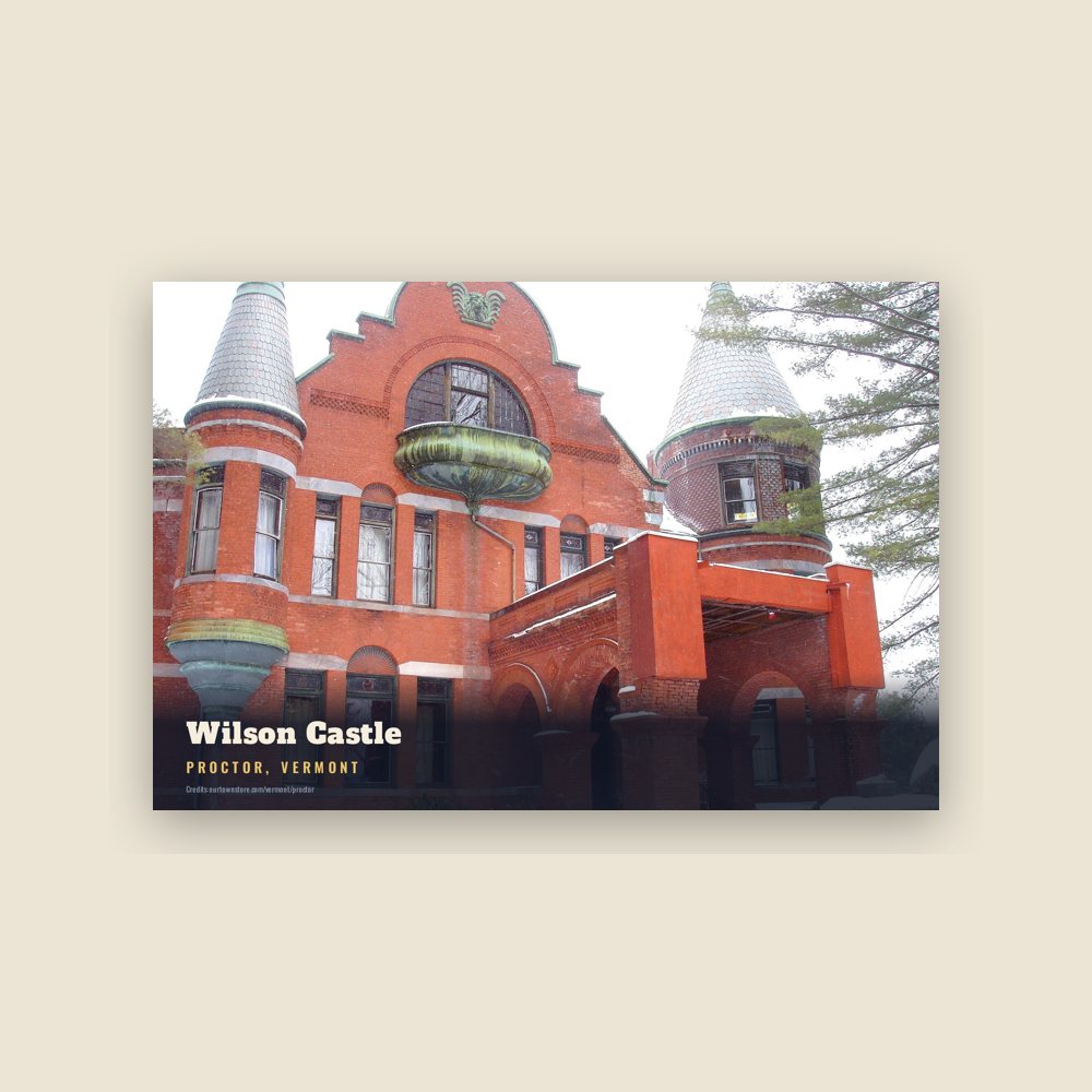 Proctor Wilson Castle Postcard