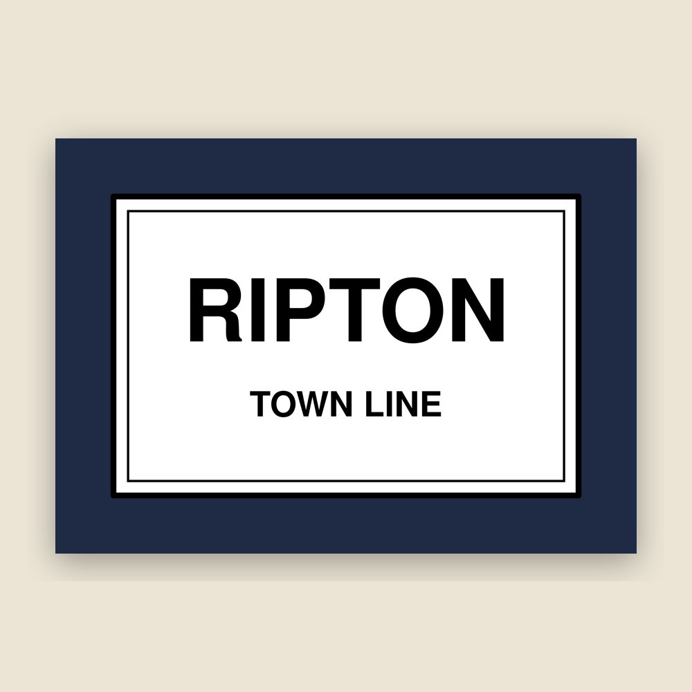 Ripton Town Line Mug