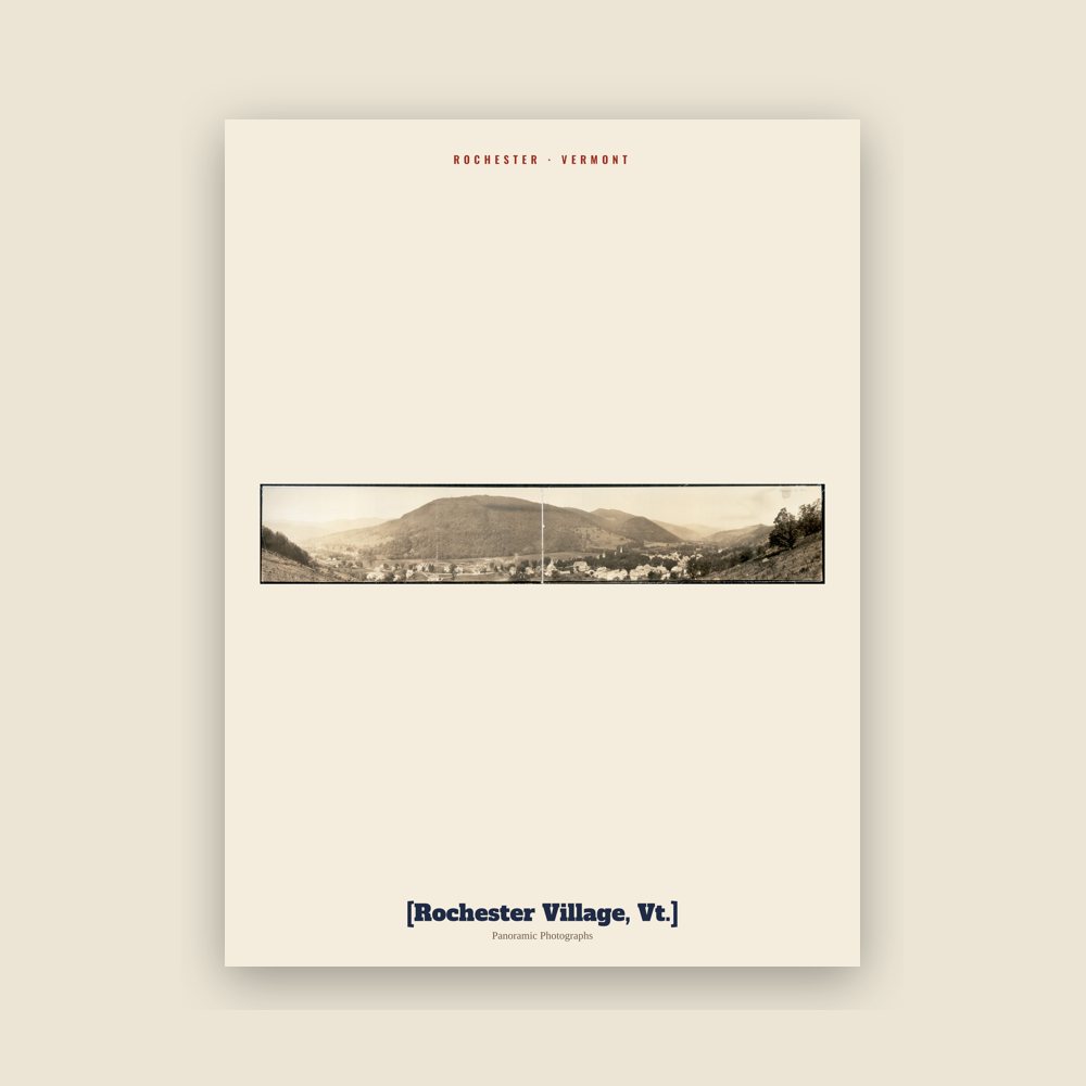 Rochester [Rochester Village, Vt.] Archive Print
