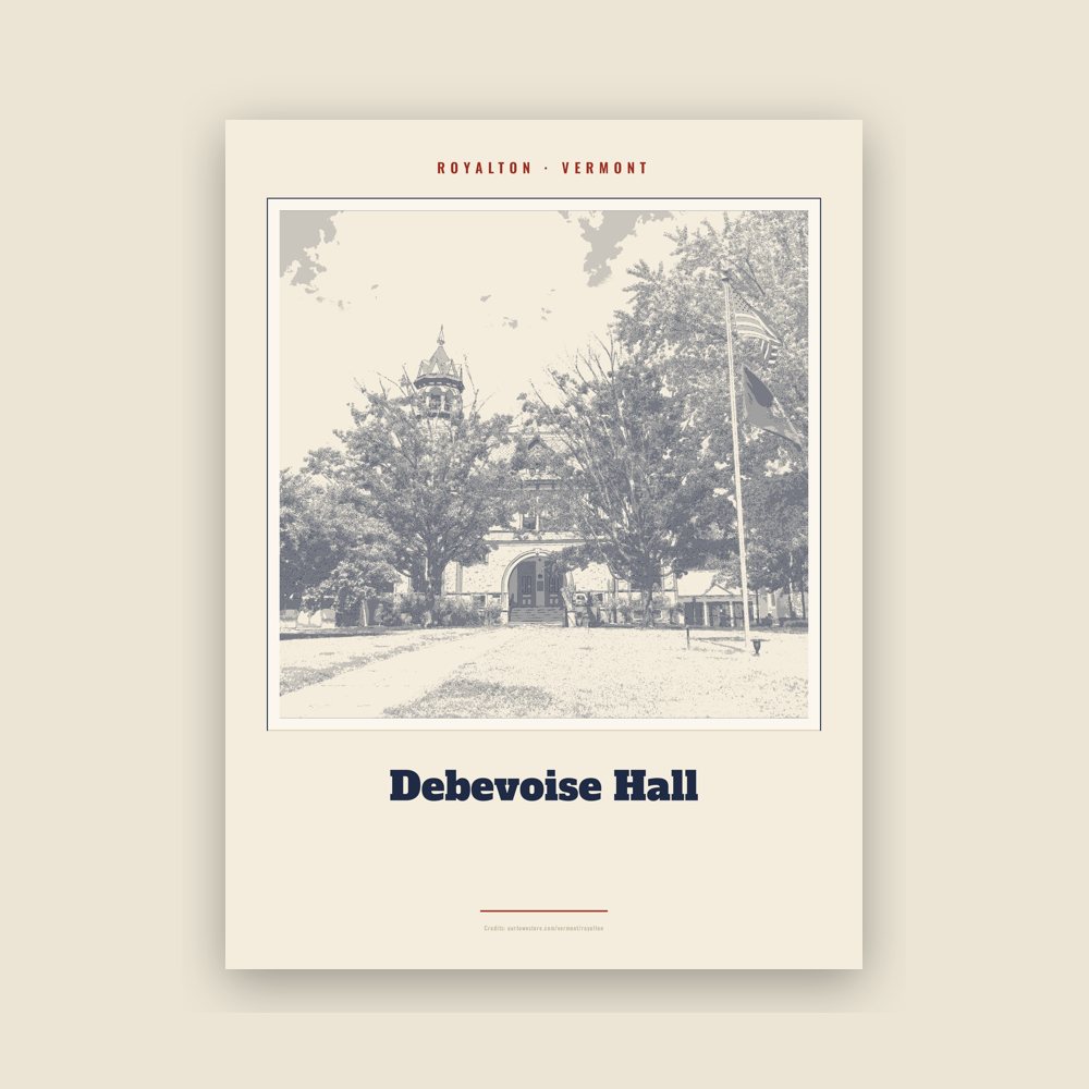 Royalton Debevoise Hall Landmark Print