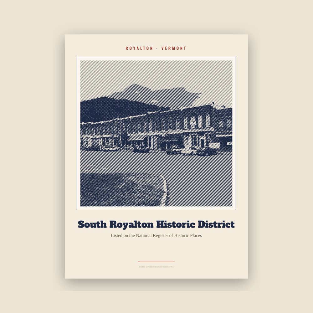 Royalton South Royalton Historic District Landmark Print