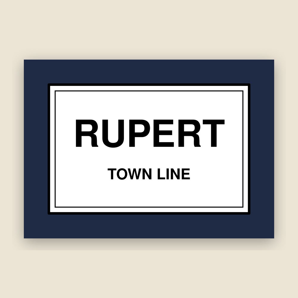 Rupert Town Line Mug