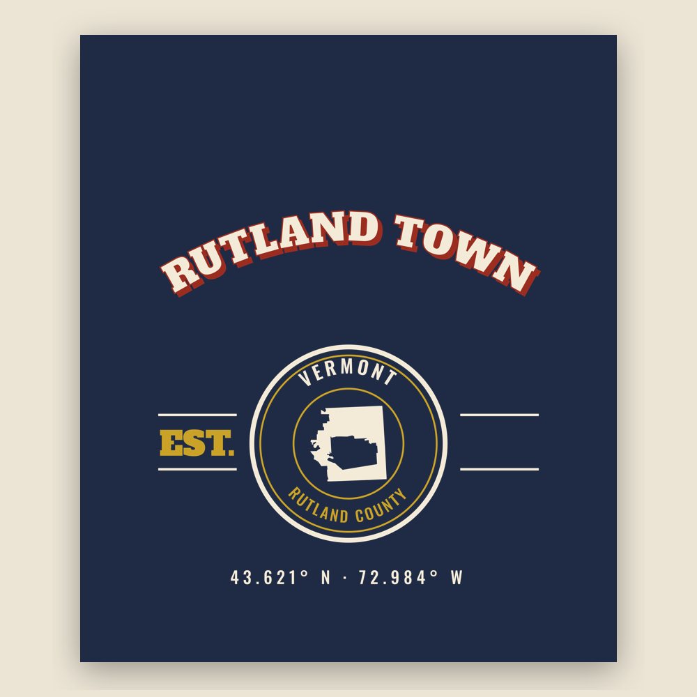 Rutland Town Varsity Crewneck