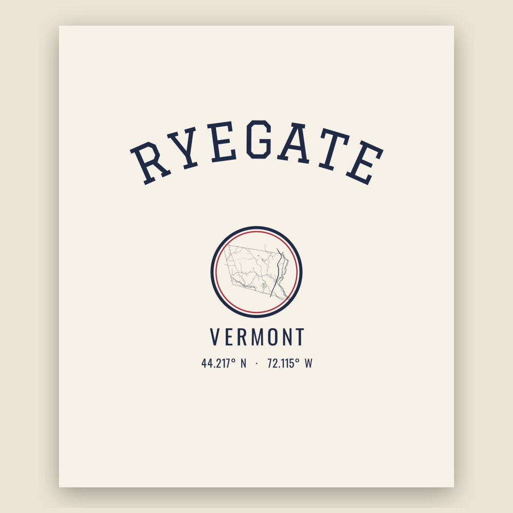 Ryegate Hometown Ornament