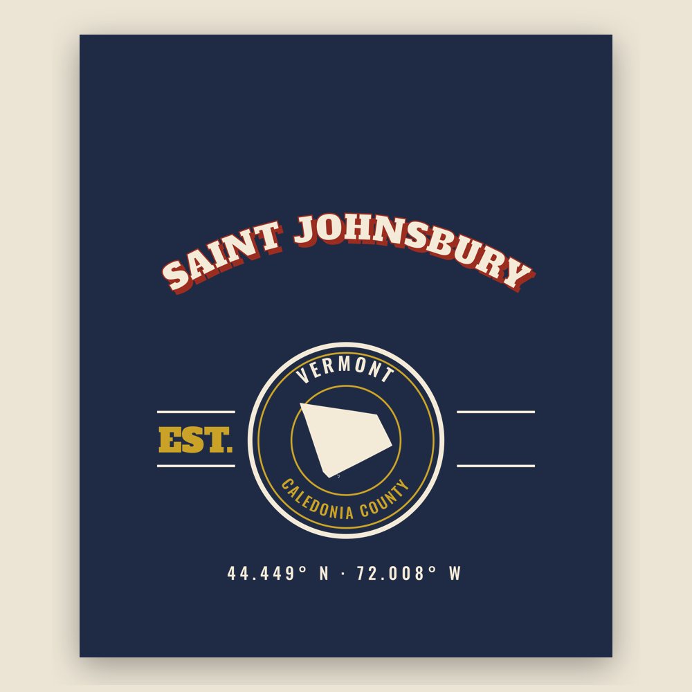 Saint Johnsbury Varsity Crewneck