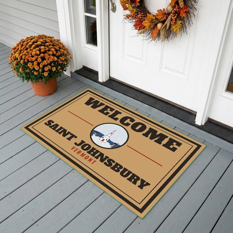 Saint Johnsbury Welcome Doormat