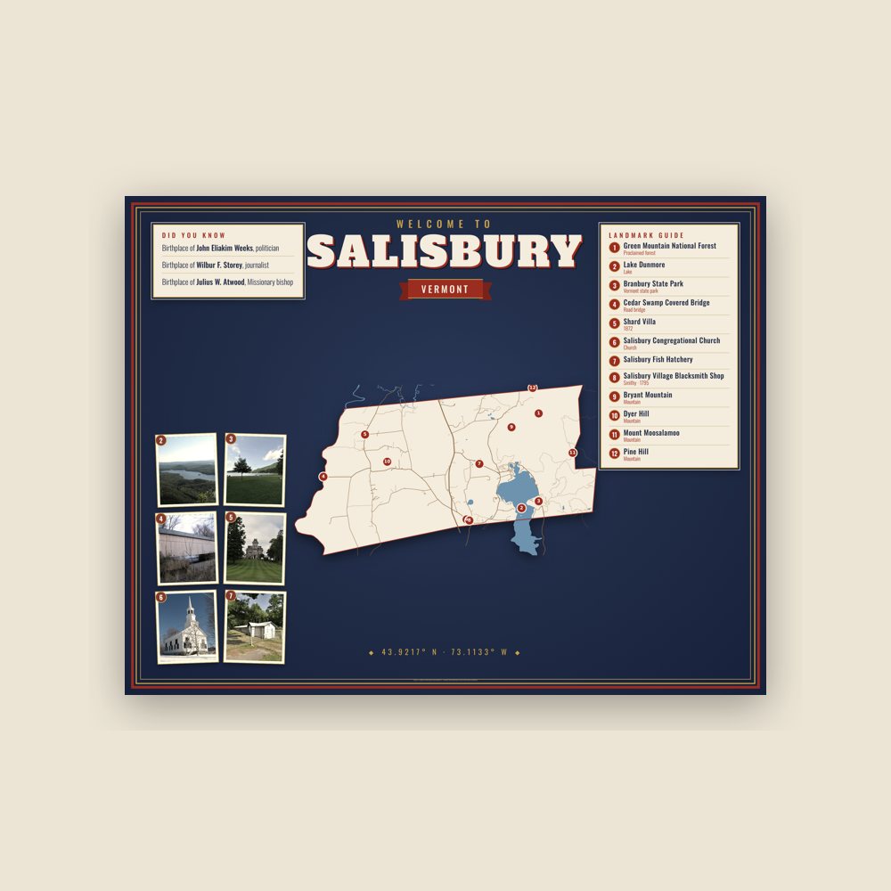 Salisbury Map Placemat