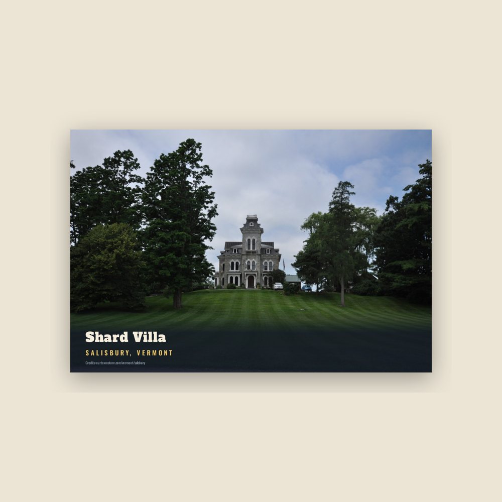 Salisbury Shard Villa Postcard