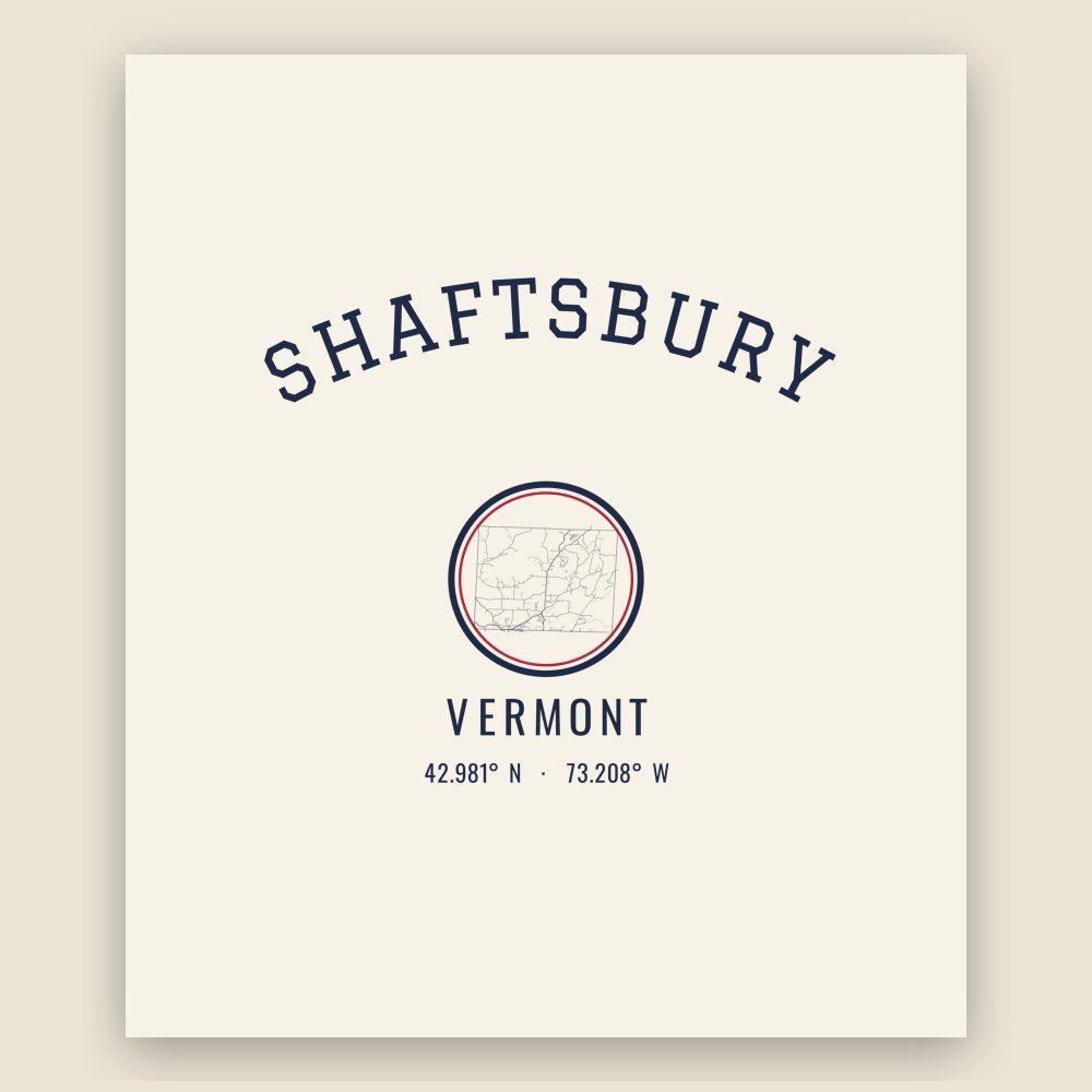 Shaftsbury Hometown Ornament