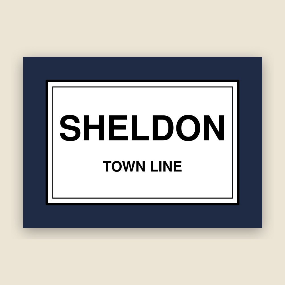 Sheldon Town Line Mug