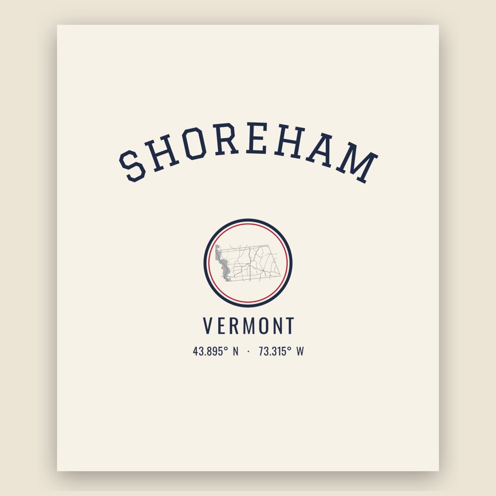 Shoreham Hometown Ornament