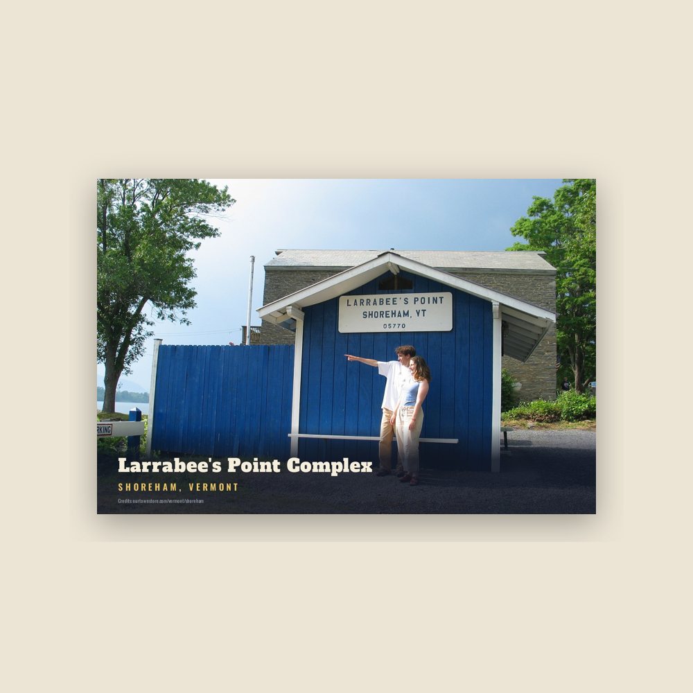 Shoreham Larrabee's Point Complex Postcard