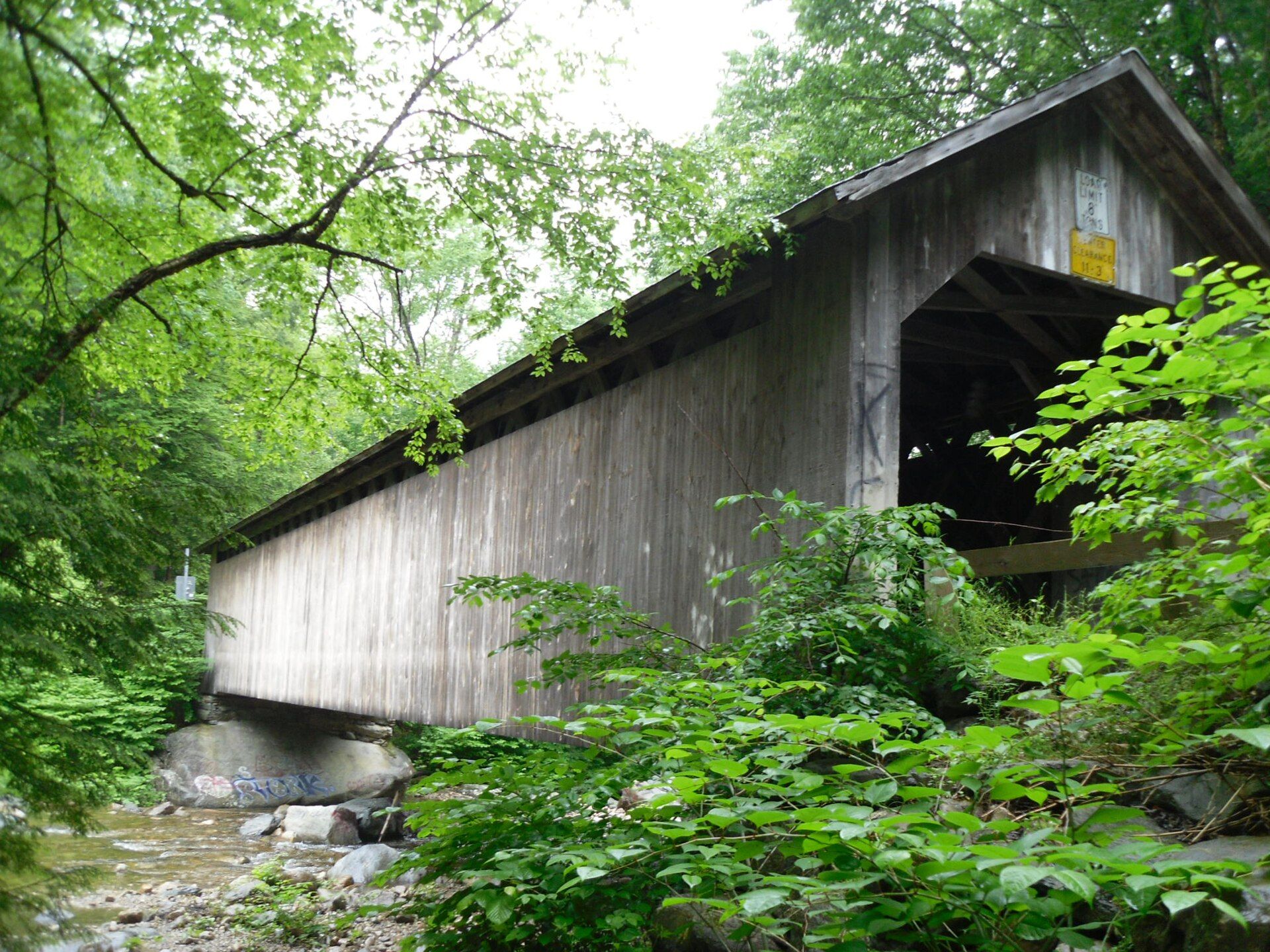 Brown Covered Bridge, Shrewsbury, Vermont