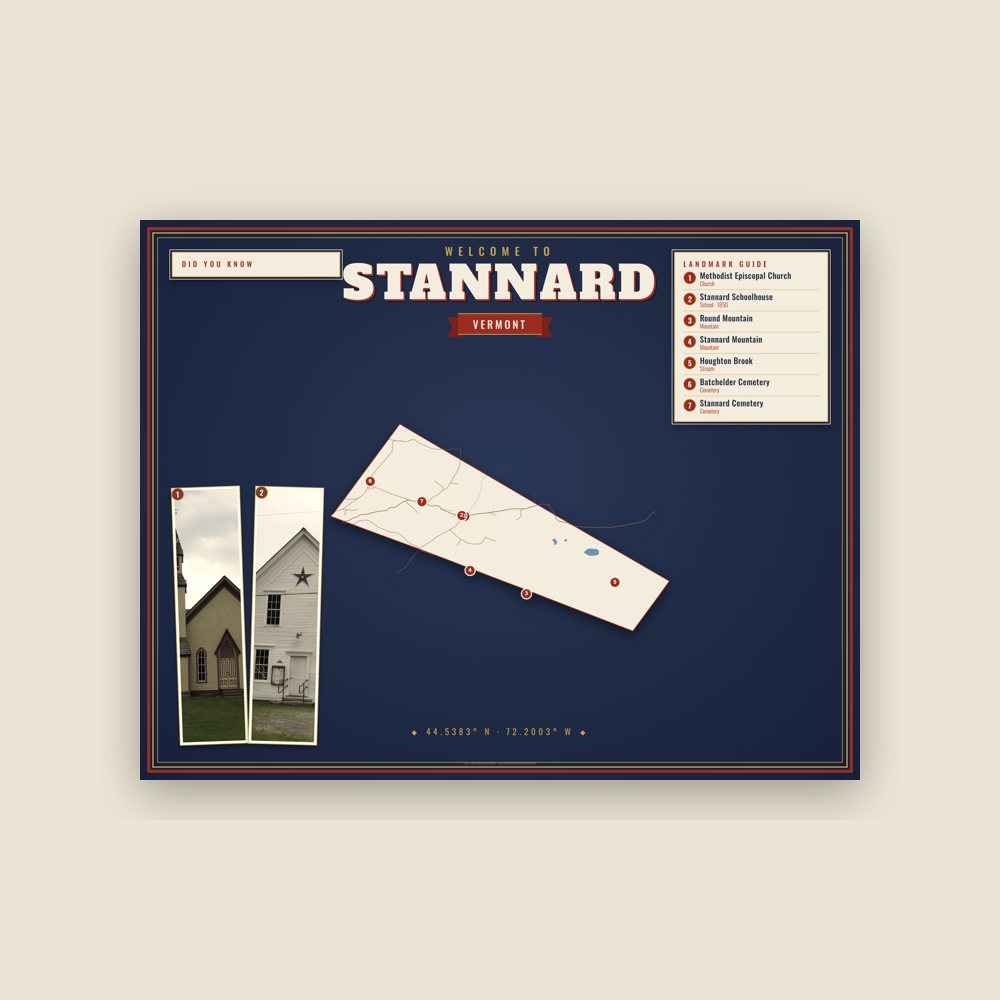 Stannard Map Placemat
