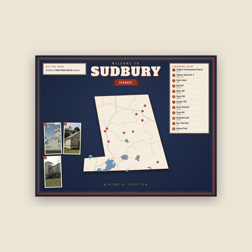 Sudbury Map Placemat