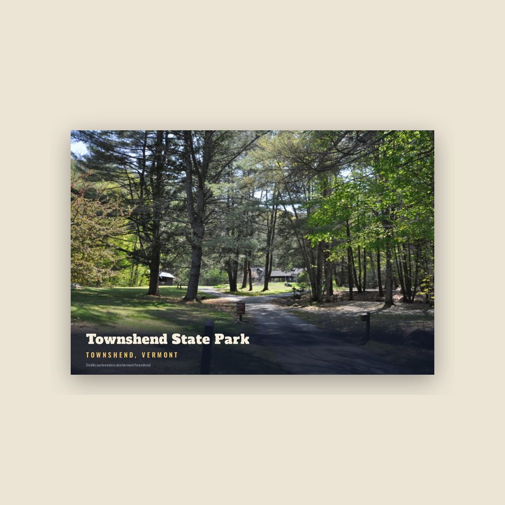 Townshend Townshend State Park Postcard