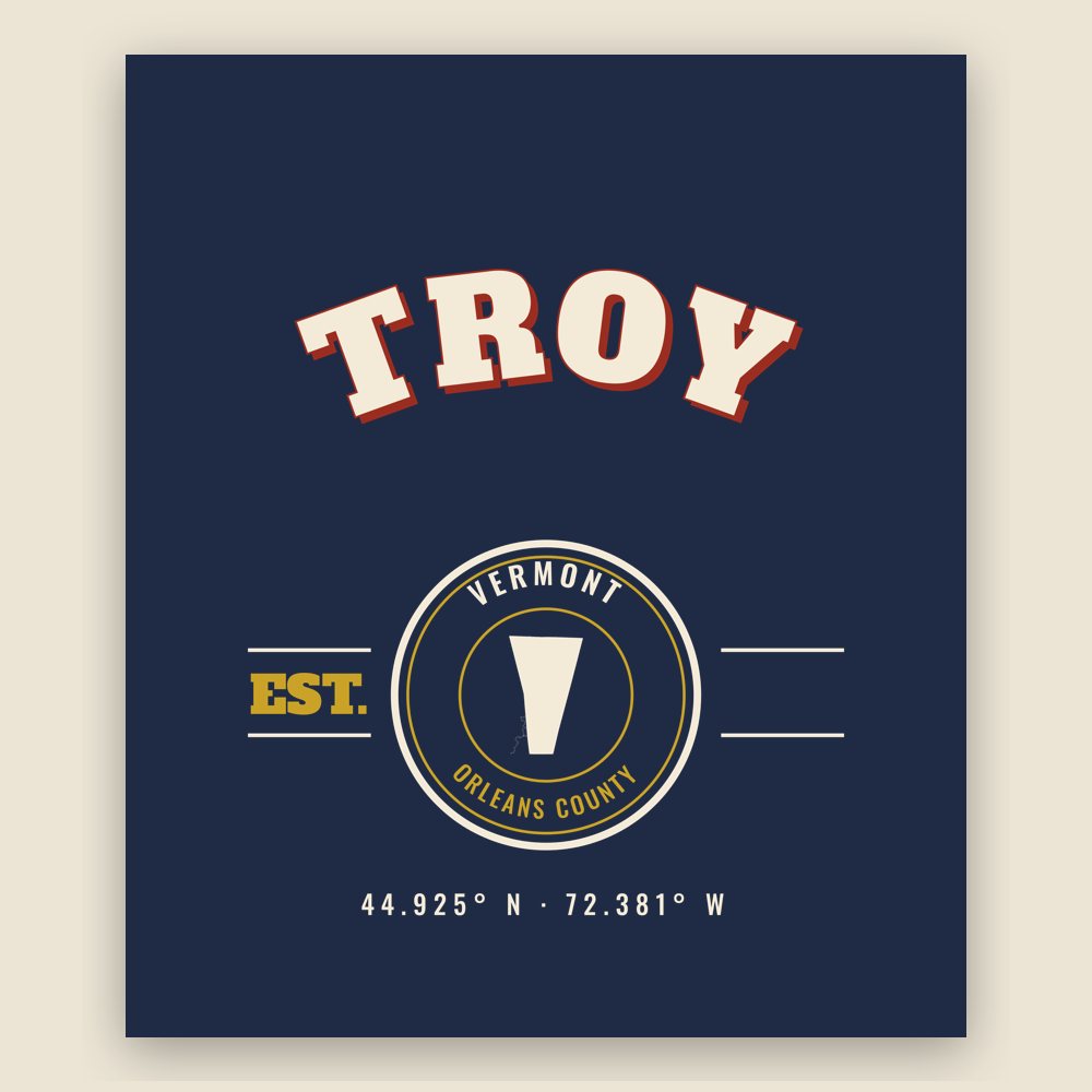 Troy Varsity Crewneck
