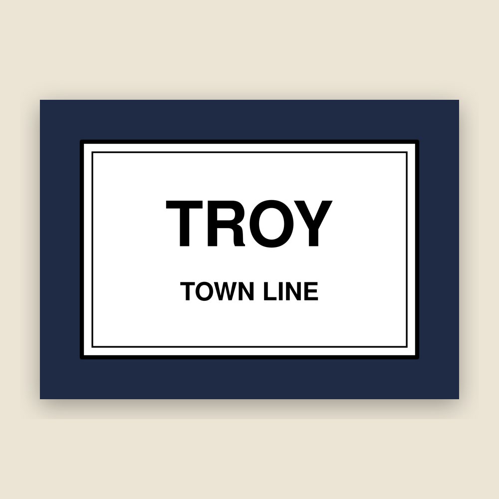 Troy Town Line Mug