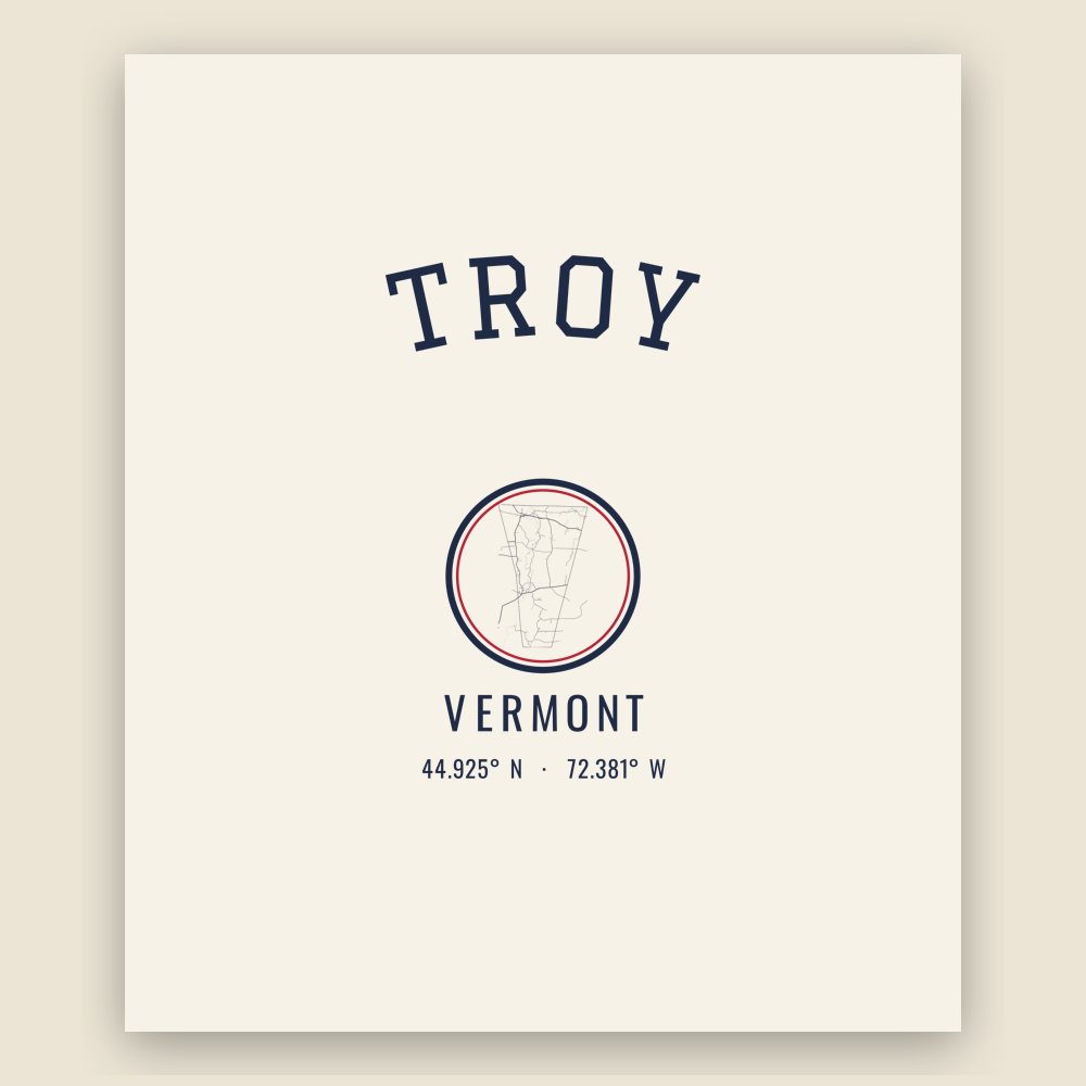 Troy Hometown Ornament