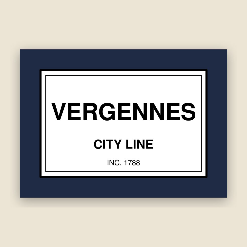 Vergennes Cork Coaster