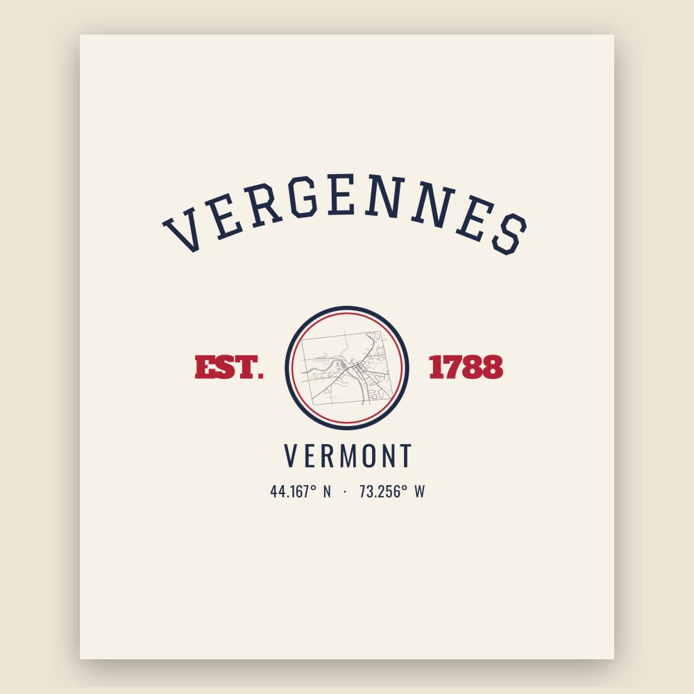 Vergennes Hometown Ornament