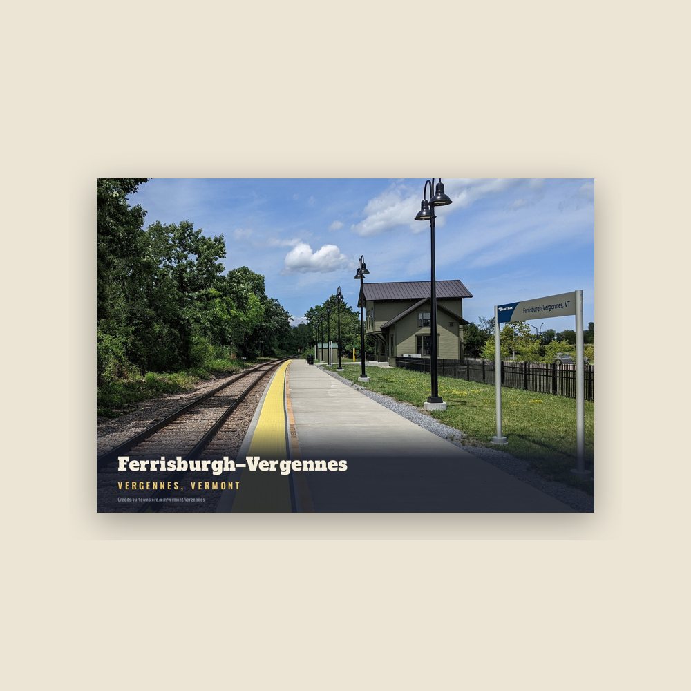 Vergennes Ferrisburgh–Vergennes Postcard